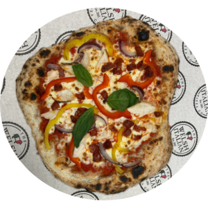 Chicken and Chorizo Pizza
