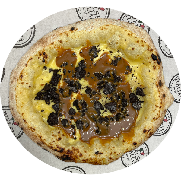 Custard and Oreo Pizza